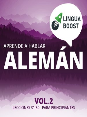 cover image of Aprende a hablar alemán Volume 2
